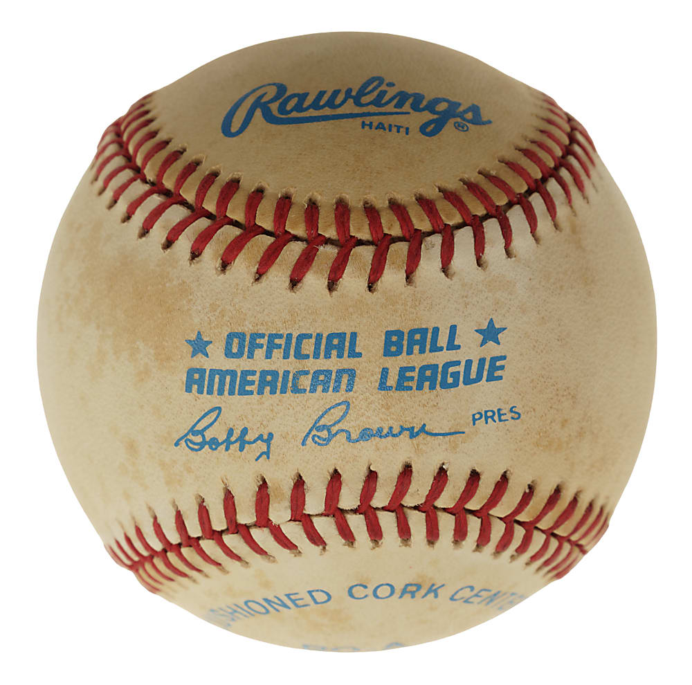 Mickey Mantle Single-Signed Baseball - JSA