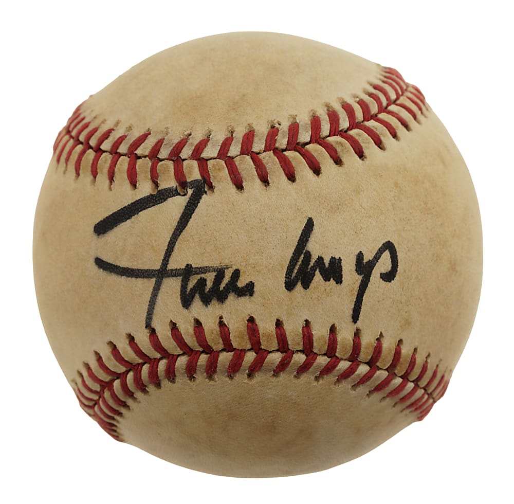 Willie Mays Single-Signed Baseball