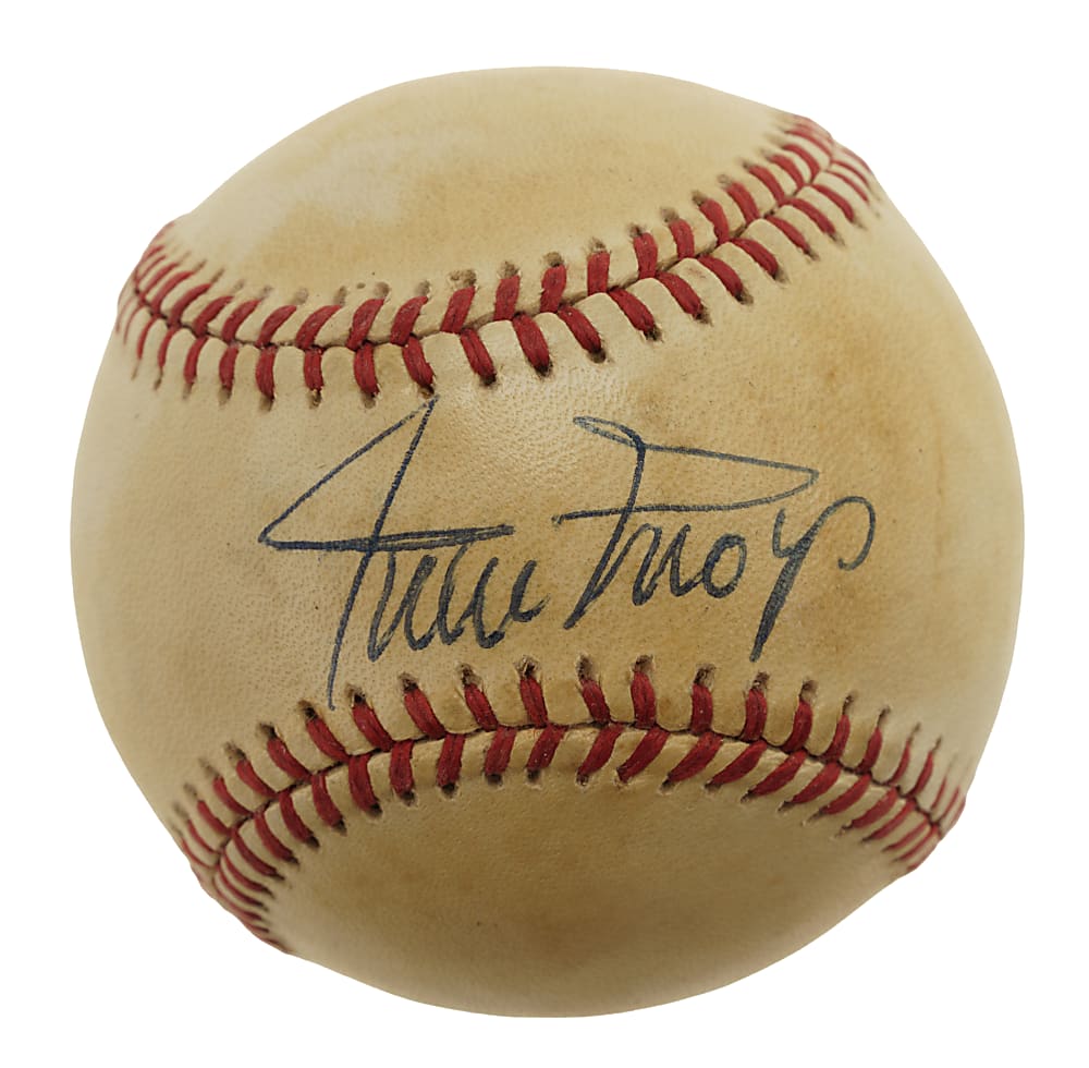 Willie Mays Single-Signed Baseball - JSA