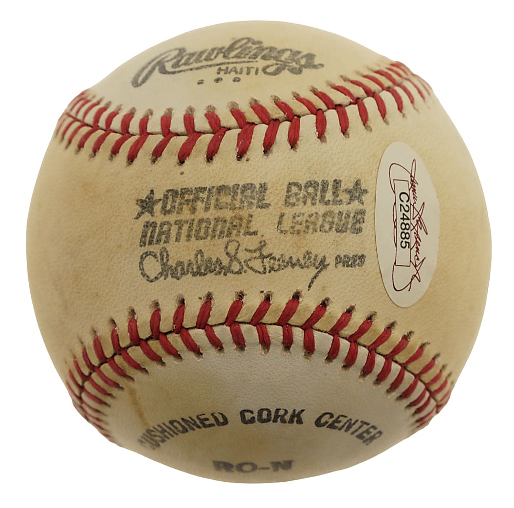 Willie Mays Single-Signed Baseball - JSA