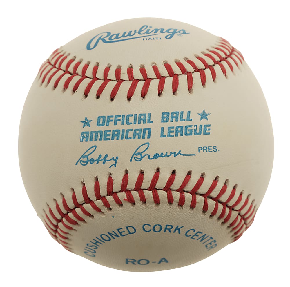 Mickey Mantle Single-Signed Baseball - JSA