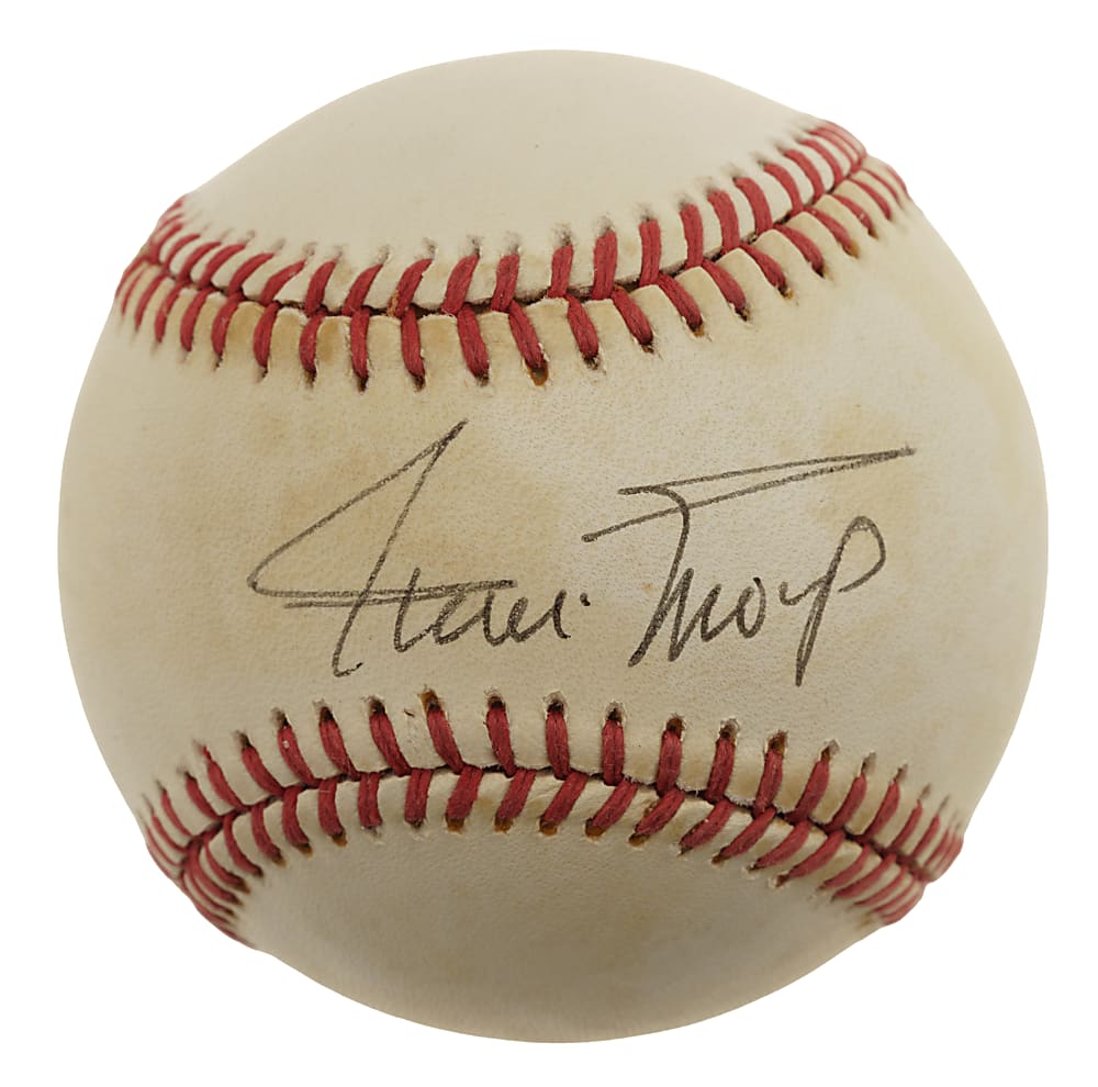 Willie Mays Single-Signed Baseball