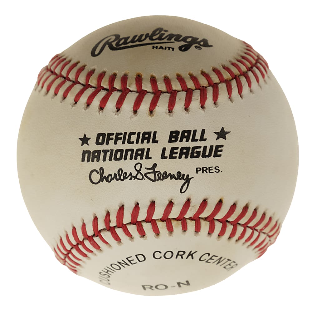 Willie Mays Single-Signed Baseball