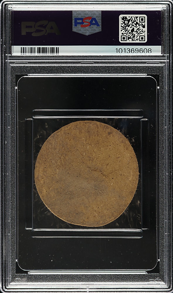 Circa 1950s Round Menko Football Otto Graham PSA GOOD 2 (MC)