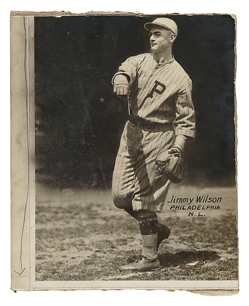 1926-1929 "Exhibit-Style Postcard-Back" Jimmy Wilson Original Card Production Artwork