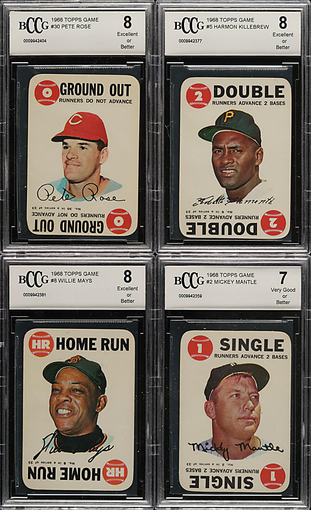 1968 Topps Game Complete Set (33)