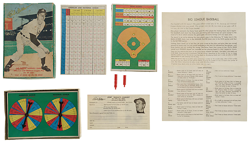 1950 Bob Feller's Big League Baseball Game