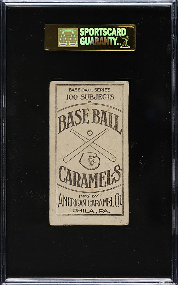 1909-1911 E90-1 American Caramel Hughie Jennings SGC GOOD 30
