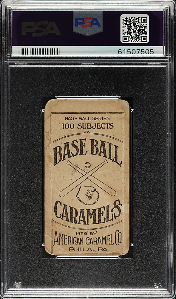 1909-1911 E90-1 American Caramel Oscar Stanage PSA FAIR 1.5
