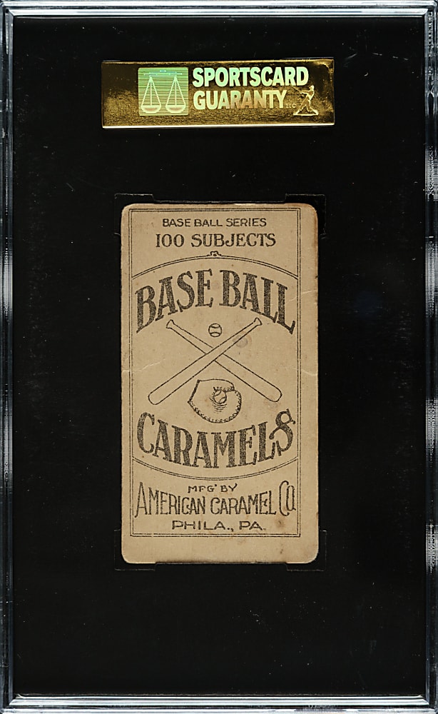 1909-1911 E90-1 American Caramel Roy Thomas SGC FAIR 20