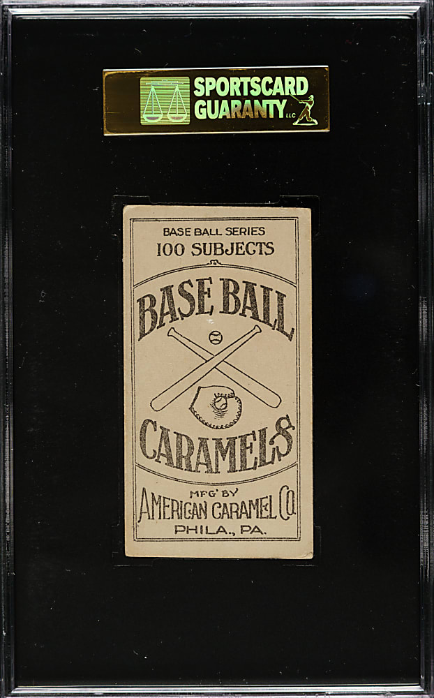 1909-1911 E90-1 American Caramel Kitty Bransfield No "P" on Shirt SGC VG 40