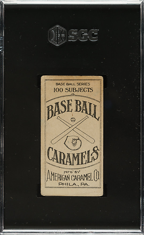 1909-1911 E90-1 American Caramel Tommy Leach Throwing SGC Authentic
