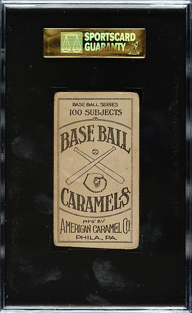 1909-1911 E90-1 American Caramel Lee Tannehill SGC Authentic