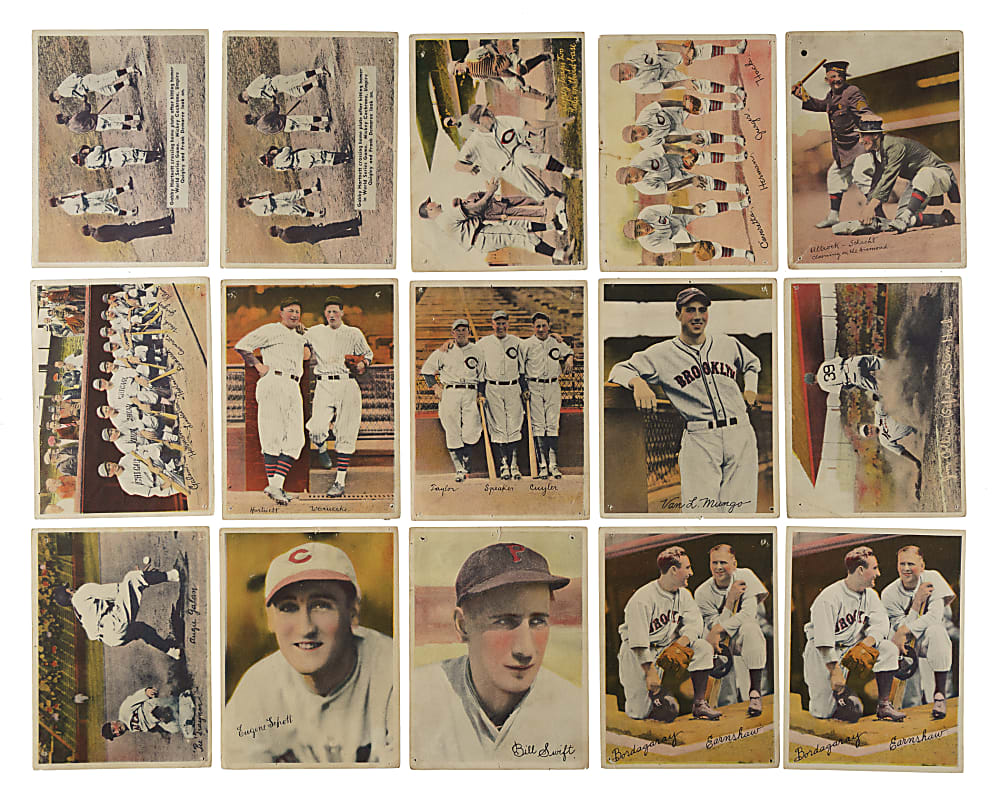 1936 R312 National Chicle Premiums Collection (19) Including Mickey Cochrane, Kiki Cuyler and Ernie Lombardi