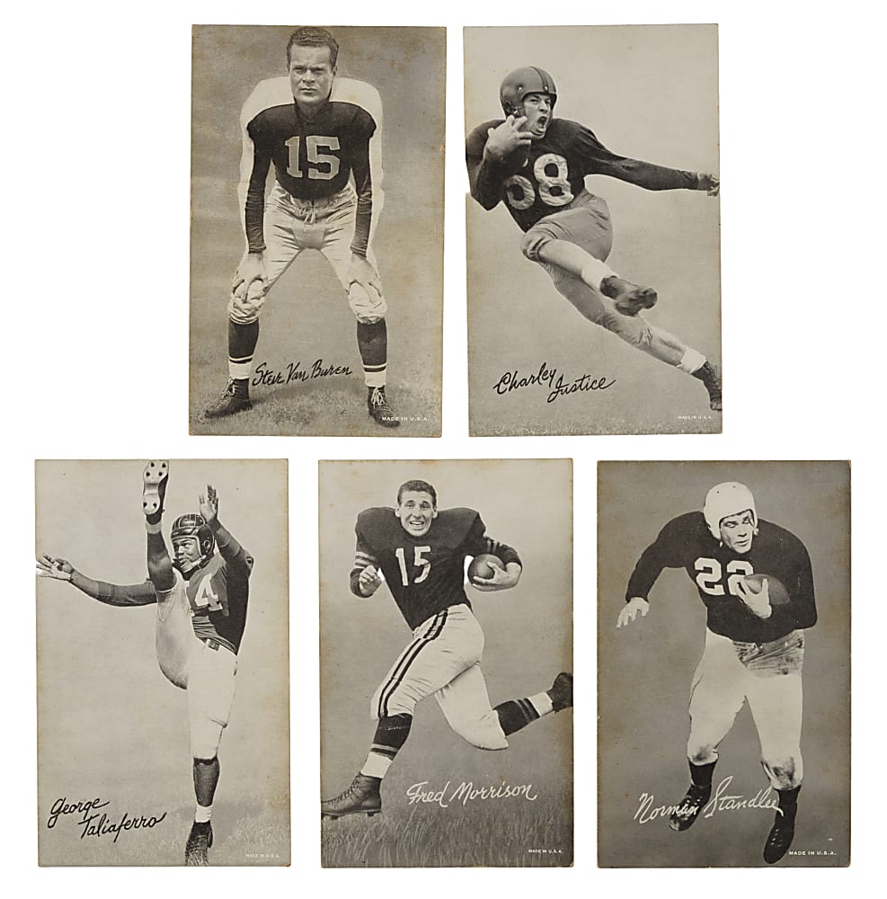 1948-1952 W468 Football Exhibits Collection (9)