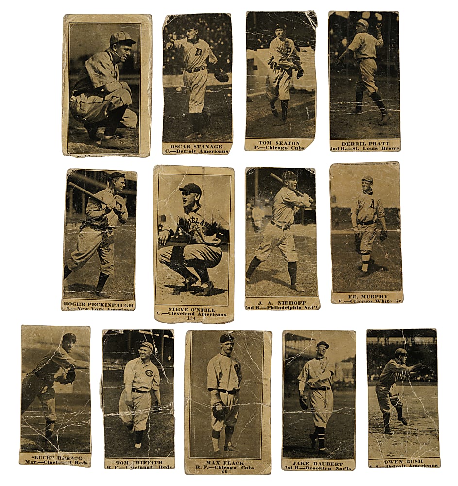 1916 M101-5 Sporting News Collection (19) Including Nap Lajoie, Eddie Collins and Harry Hooper