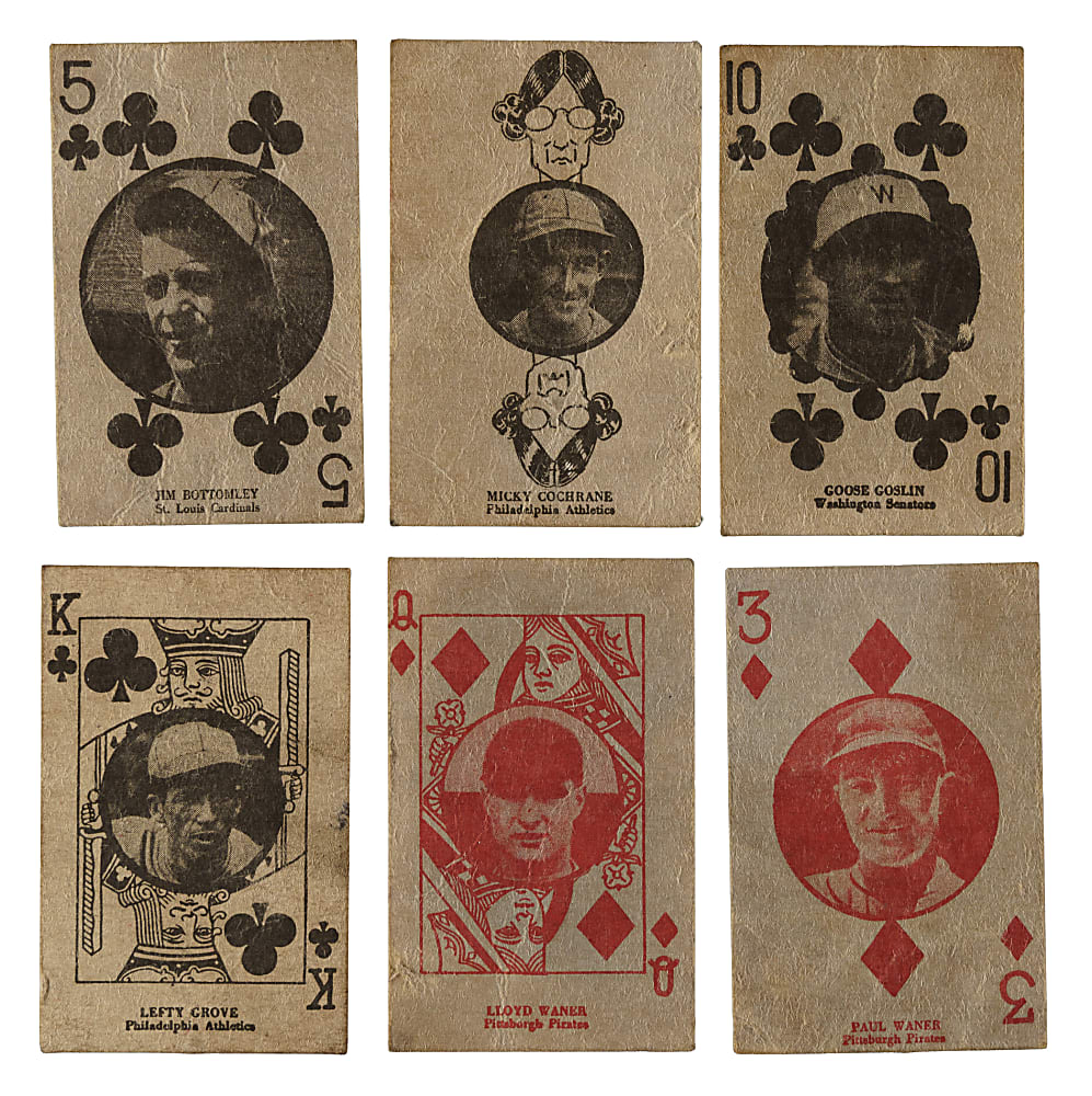 1927 W560 Playing Cards Hall of Fame Collection (6)