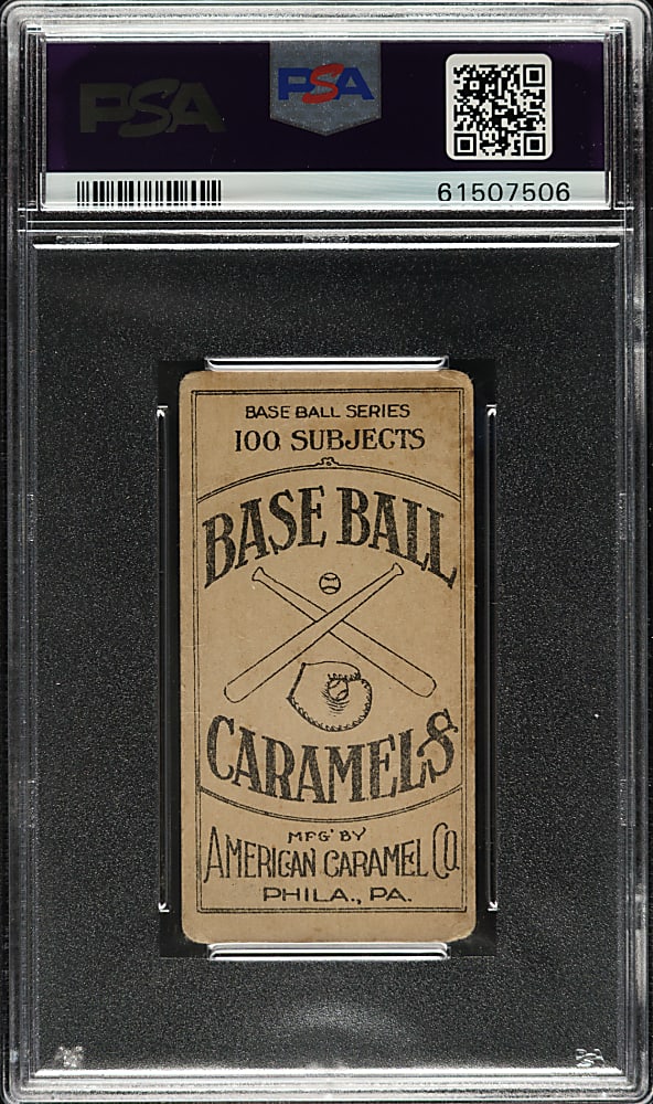 1909-1911 E90-1 American Caramel Ira Thomas PSA FAIR 1.5