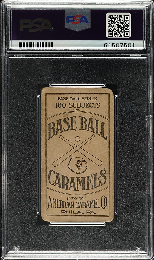 1909-1911 E90-1 American Caramel Ed Summers PSA FAIR 1.5