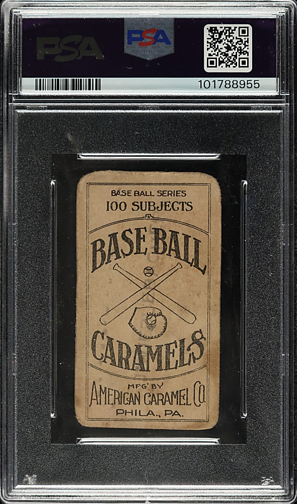 1909-1911 E90-1 American Caramel Roy Hartzell Fielding PSA POOR 1 (MK)
