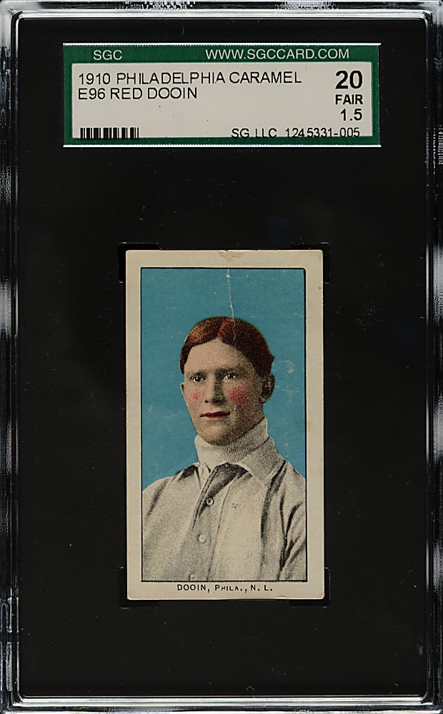 1910 E96 Philadelphia Caramel Red Dooin SGC FAIR 20
