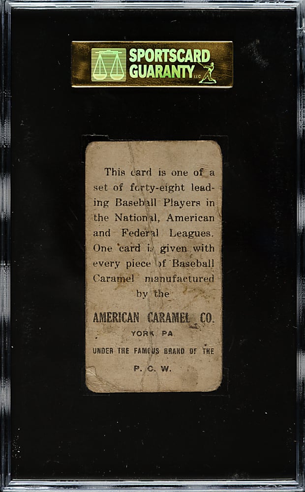 1915 E106 American Caramel Tris Speaker SGC POOR 10