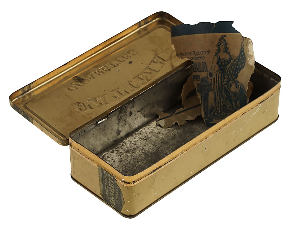 Circa 1910 Fatima Cigarettes Empty Tin