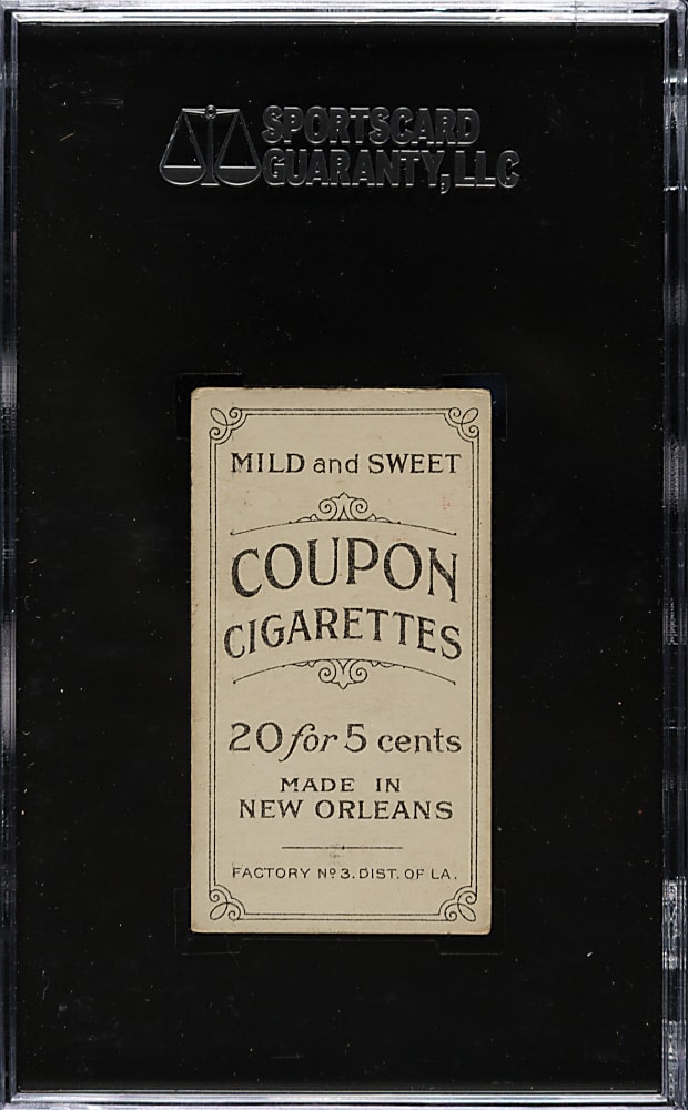 1914 T213 Coupon Cigarettes (Type 2) John McGraw Portrait SGC VG 40