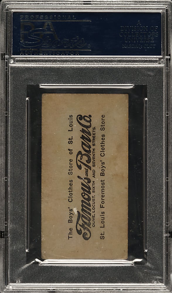 1916 M101-5 Famous and Barr #104 Fred Luderus PSA GOOD 2
