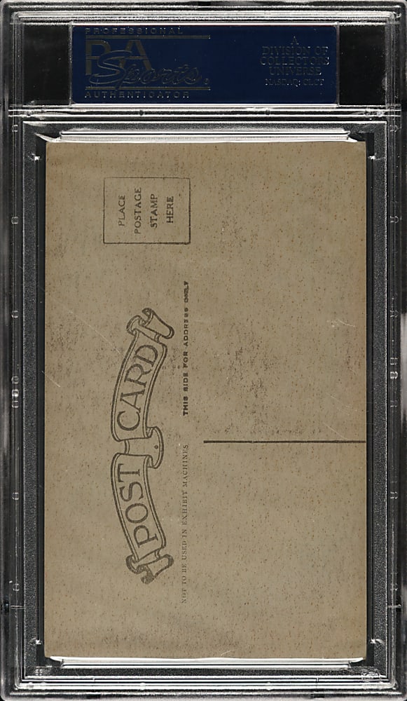 1926-1929 "Exhibit-Style Postcard-Back" Paul Waner Rookie PSA EX+ 5.5
