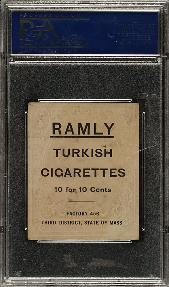 1909 T204 Ramly Tobacco Clark Griffith PSA GOOD 2