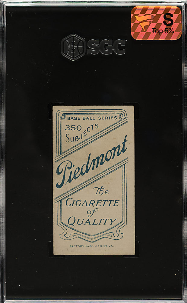 1909-1911 T206 White Border Frank Delehanty SGC VG/EX 4