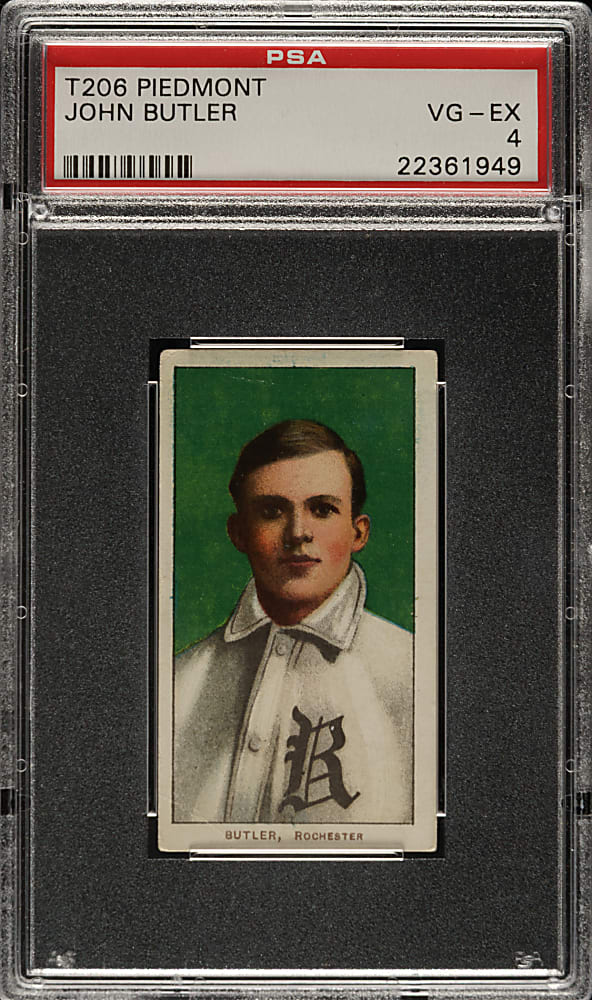 1909-1911 T206 White Border John Butler PSA VG-EX 4