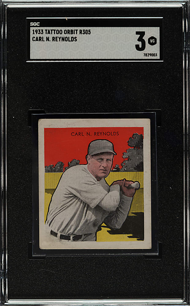 1933 R305 Tattoo Orbit Carl Reynolds SGC VG 3