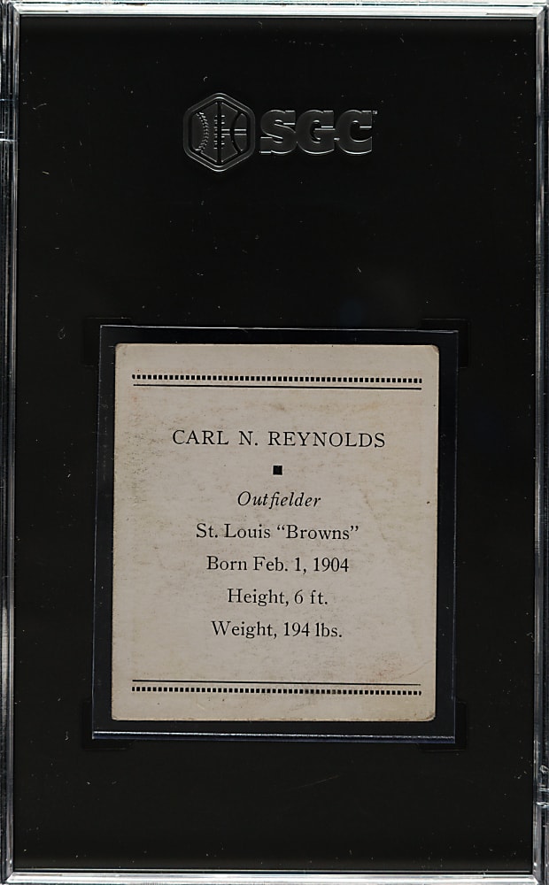 1933 R305 Tattoo Orbit Carl Reynolds SGC VG 3