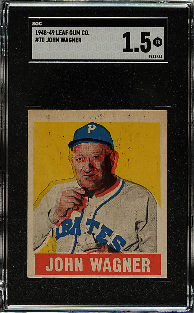 1948-1949 Leaf #70 Honus Wagner SGC FAIR 1.5