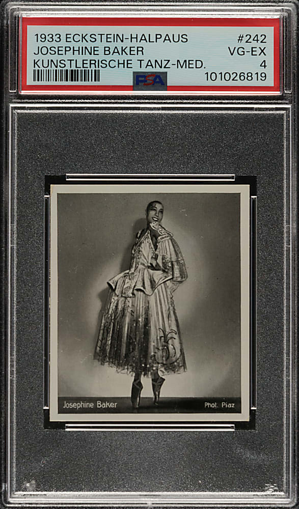 1933 Eckstein-Halpaus #242 Josephine Baker PSA VG-EX 4