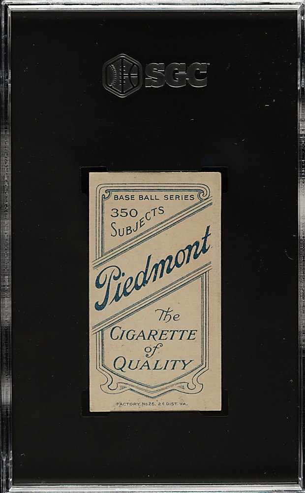 1909-1911 T206 White Border Donie Bush SGC VG 3