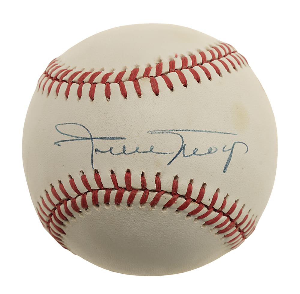 Willie Mays Single-Signed Baseball
