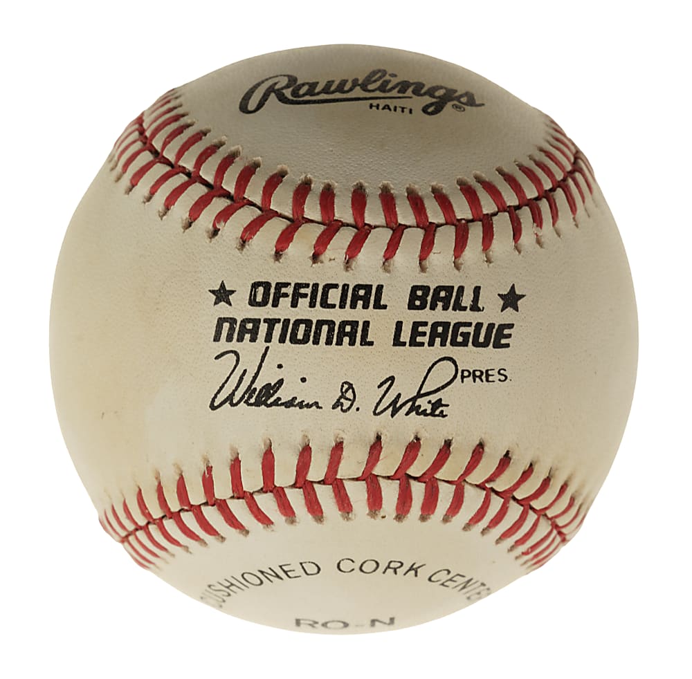 Willie Mays Single-Signed Baseball
