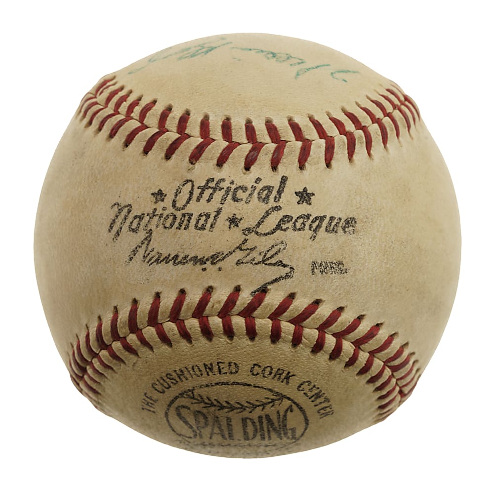 Willie Mays Single-Signed Baseball with Vintage Signature - JSA
