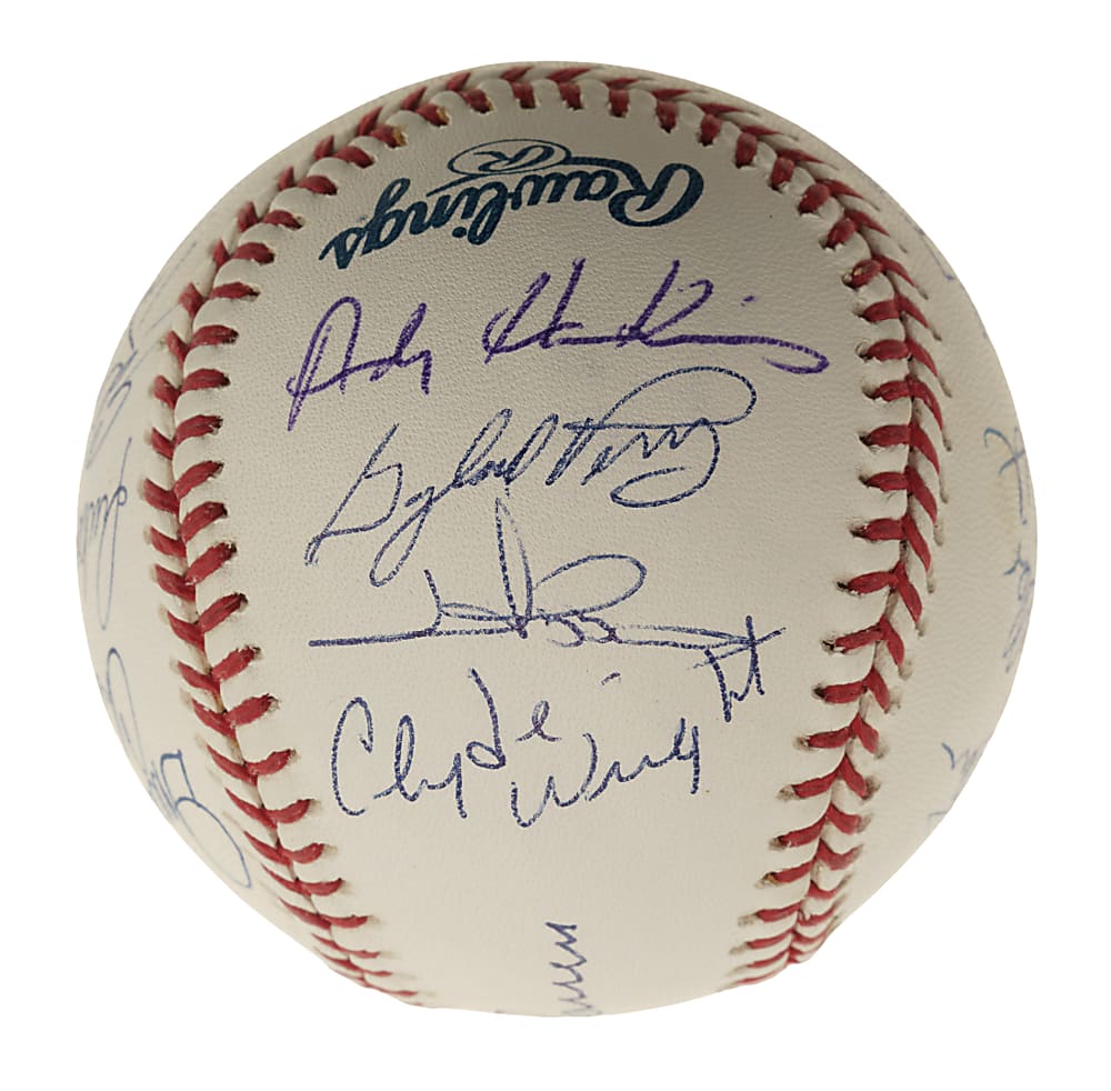 No-Hitters Pitchers Multi-Signed Baseball (20 Signatures) with Bob Feller and Gaylord Perry - PSA/DNA