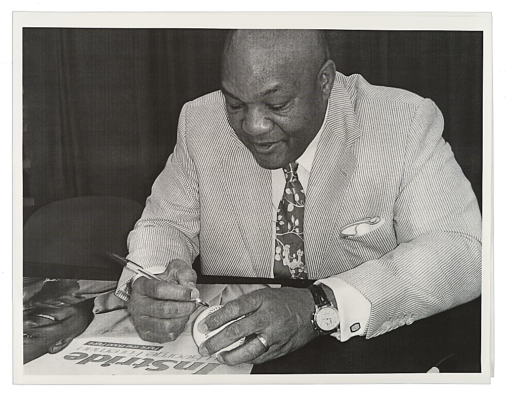 George Foreman Single-Signed Baseball - PSA/DNA