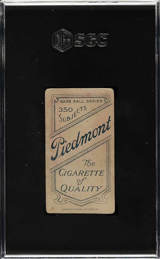 1909-1911 T206 White Border Bud Sharpe SGC VG 3