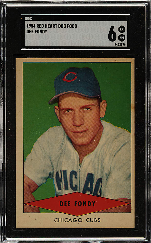 1954 Red Heart Dog Food Dee Fondy SGC EX/NM 6