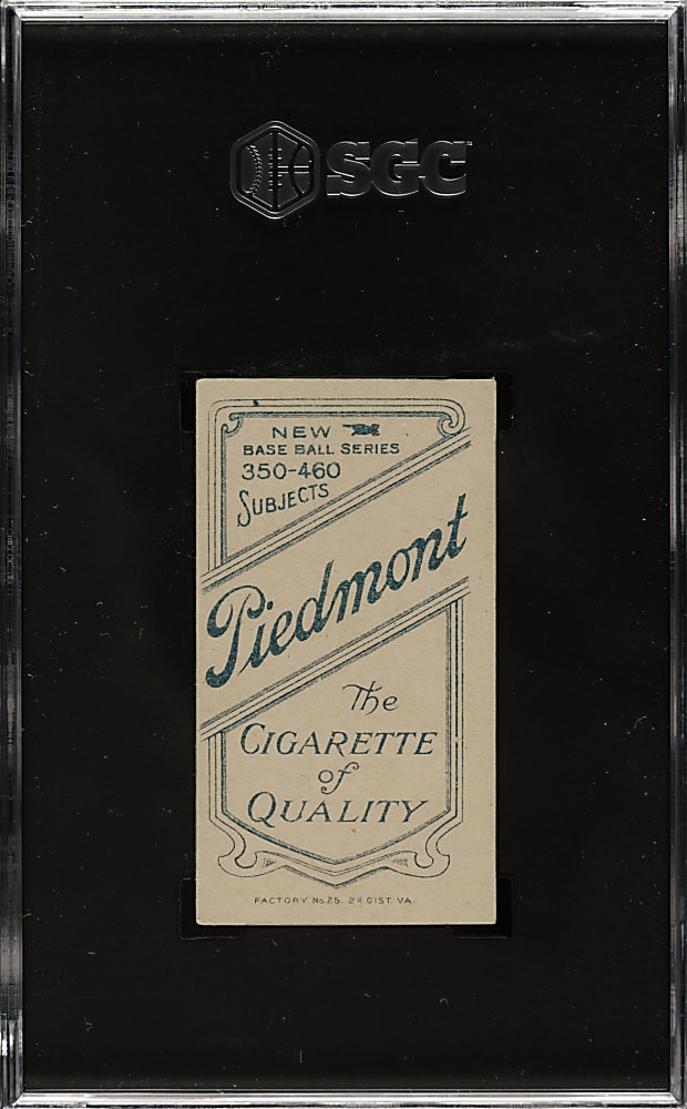 1909-1911 T206 White Border Fred Payne SGC EX 5