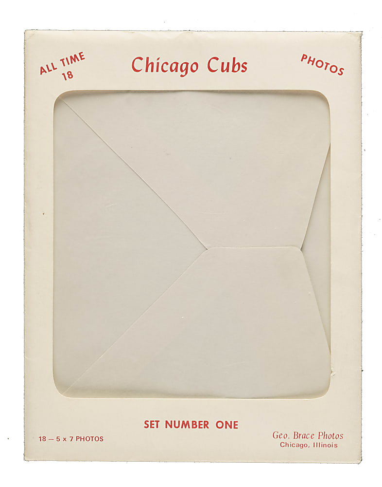 1963 George Brace All-Time Chicago Cubs Complete Set (18)