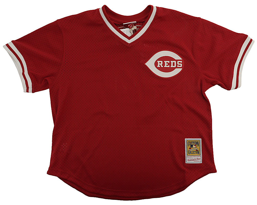 Pete Rose Signed Cincinnati Reds Jersey with "Hit King" Inscription