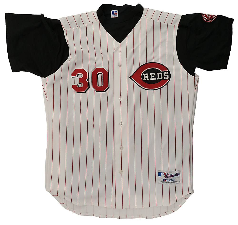 Ken Griffey Jr Signed Cincinnati Reds Jersey - Upper Deck