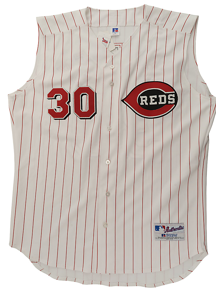 Ken Griffey Jr Signed Cincinnati Reds Jersey - Upper Deck